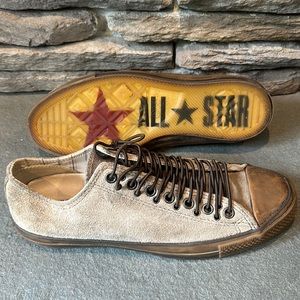 John Varvatos x Converse sand suede low tops